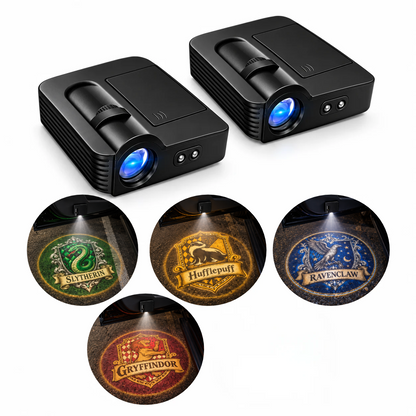 Magical House Crest Car Door Projector - All Houses